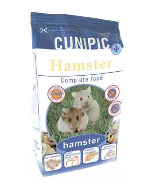 Картинка полноценный рацион для хомяков cunipic «hamster» от зоомагазина Zooplaneta.shop