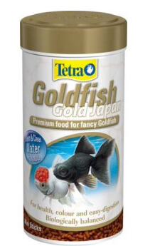 Картинка tetra goldfish gold japan премиум-корм в шариках для селекционных золотых рыб от магазина Zooplaneta.shop