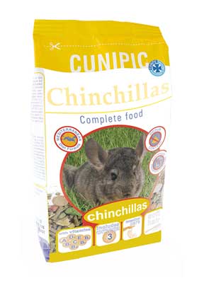 Картинка полноценный рацион для шиншилл cunipic «chinchillas» от зоомагазина Zooplaneta.shop