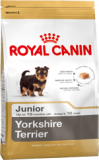 Royal Canin корм для щенков породы йоркширский терьер.