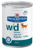 Хиллс Prescription Diet w/d консервы для собак при сахарном диабете
