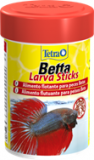 Tetra Betta Larva Sticks корм в форме мотыля для петушков и других лабиринтовых рыб