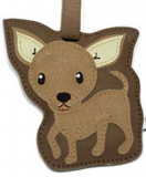 Брелок для сумки собака Чихуахуа